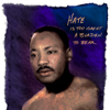 Dr. Martin Luther King, Jr. Appeared in the Oklahoma Eagle newspaper, 2014. Dr. Martin Luther King, Jr. Appeared in the Oklahoma Eagle newspaper, 2014.